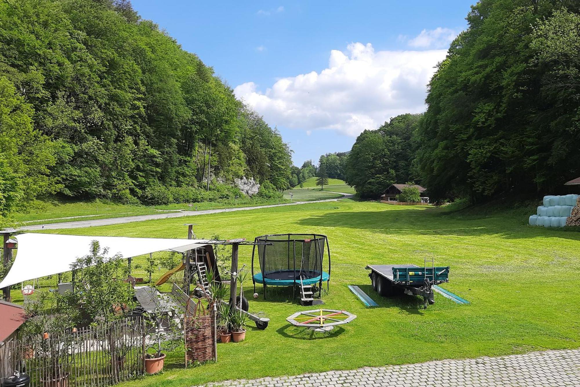 アシャウ・イム・キームガウ Bauernhof Auerhofヴィラ エクステリア 写真